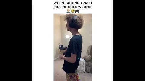 WHEN TALKING TRASH ONLINE GOES WRONG‼️🤣🤣🤣