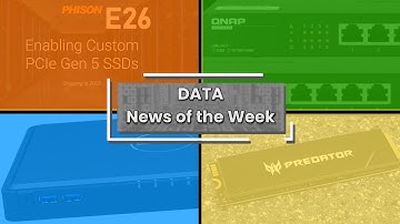 NEW PHISON E26 PCIe 5 SSD CONTROLLER - NEW 2.5GbE SWITCH - ACER PREDATOR GM7000 - NEW QNAP SSD NAS