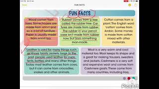 الست بان حسين - fun facts حقائق ممتعة - للصف السادس الابتدائي