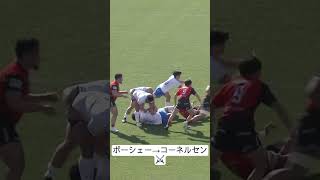気持ちよく繋いでトライまで持っていく埼玉WKのFW陣🏉 #NTTリーグワン#リーグワン