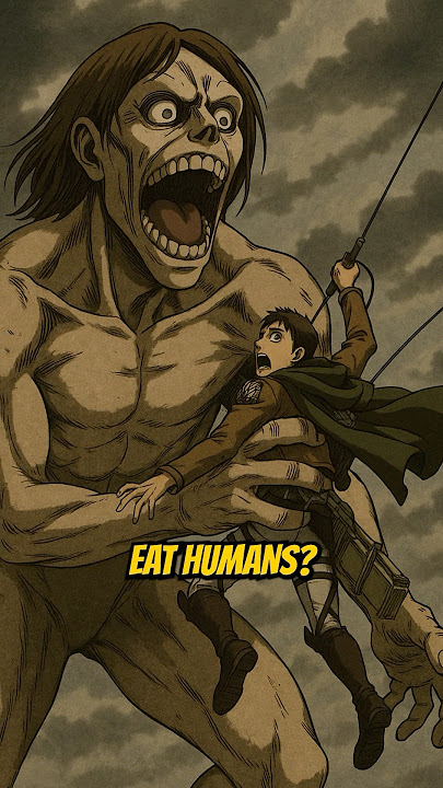 Why do titans eat humans?