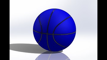 Basket Ball in SolidWorks Tutorial