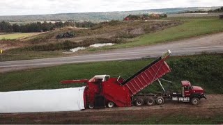 Bagging Silage with a Versa Silage bagging machine