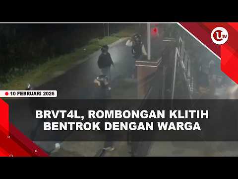 ROMBONGAN KLITIH SERANG WARGA DI BANTUL, ENAM ORANG DIAMANKAN POLISI | U-NEWS