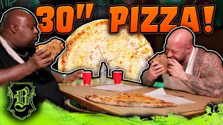 Badlands Devours A HUGE 30-Inch Pizza! (w/Big Twig)