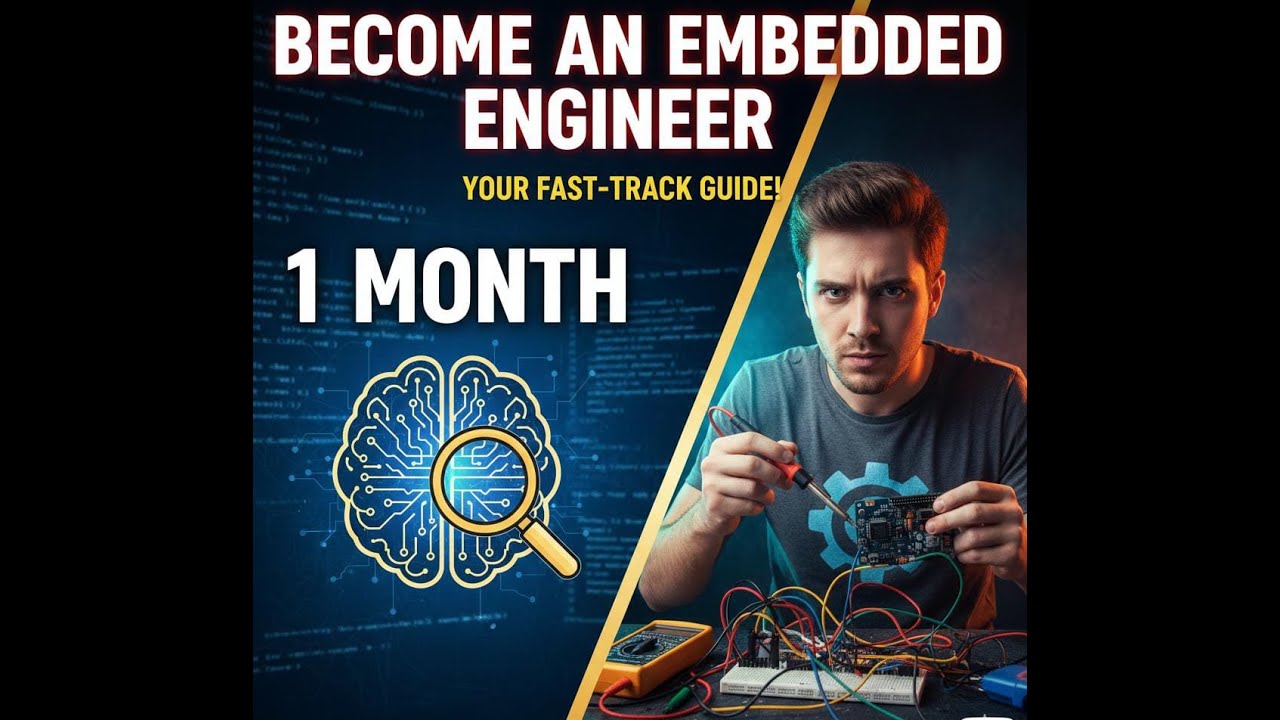 “Become an Embedded Engineer in 30 Days 🔥 Complete 1-Month Roadmap ...