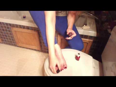 Pretty Red Nails For a Pretty Redhead.