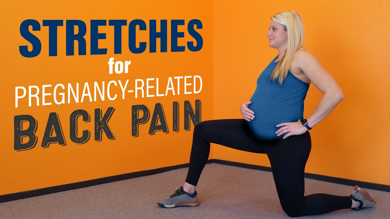 Help Pregnancy Back Pain with Stretching