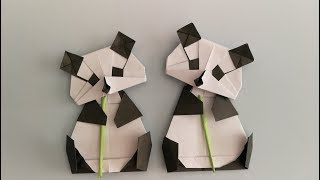 How To Make Origami Panda Head
