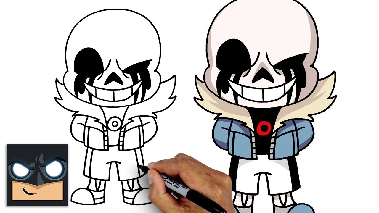 How to Draw Killer Sans from Undertale 