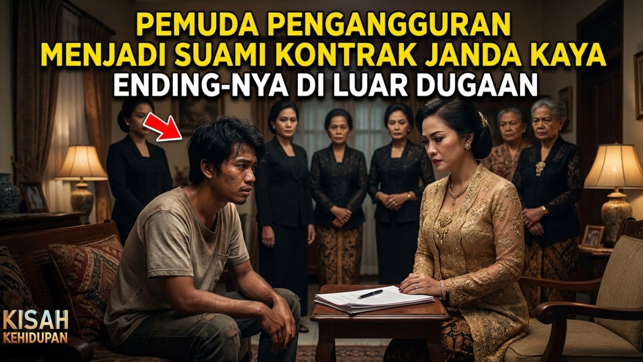 Pemuda Pengangguran Menjadi Suami Kontrak Janda Kaya, Ending-nya Diluar Dugaan