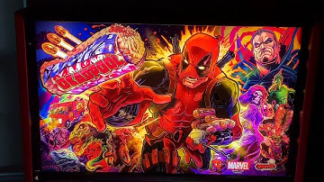 Stern Deadpool LE LED Panel from Flipper Fidelity