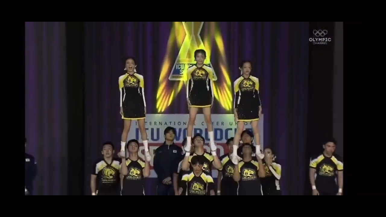 Malaysia Gold Medal World Cup Championship 2024. Seoul, South Korea. #cheerleader #malaysia