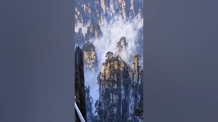 Zhangjiajie National Forest Park 📍Aerial Photography📸 - DayDayNews