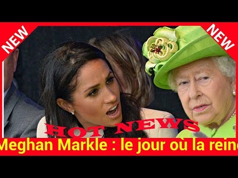 Vidéo: Qui Est Le Substitut De La Reine à Meghan Markle?