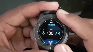 How to Set Alarm on Samsung Gear S3