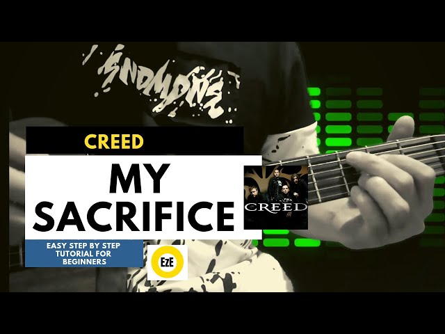My Sacrifice (Creed) Easy Guitar Lesson How to Play Tutorial 