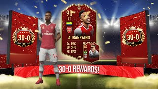 INSANE RED PICKS IN 30-0 FUT CHAMPIONS REWARDS! FIFA 20