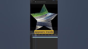 The Secret to Putting Videos Inside ANY Shape! #aftereffects #videoediting