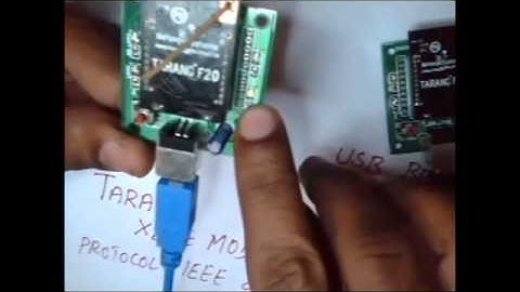 TARANG XBEE Radios - Part 1