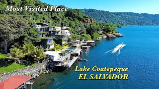 Lake Coatepeque El Salvador 2023 Cinematic 4K Drone