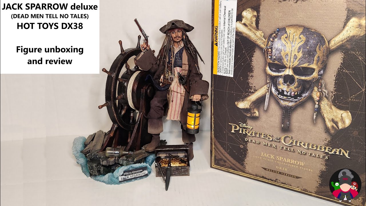 ホットトイズ　ジャック・スパロウ (2.0/デラックス版) DX38 Hot Toys DX38 Pirates of the Caribbean Jack Sparrow 2.0 Deluxe Ver