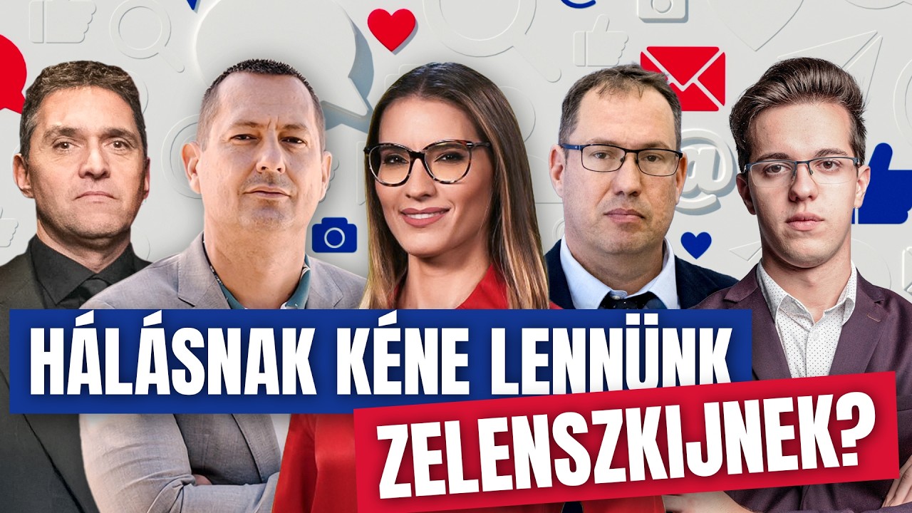 Komment - Hálásnak kéne lennünk Zelenszkijnek? - HírTV