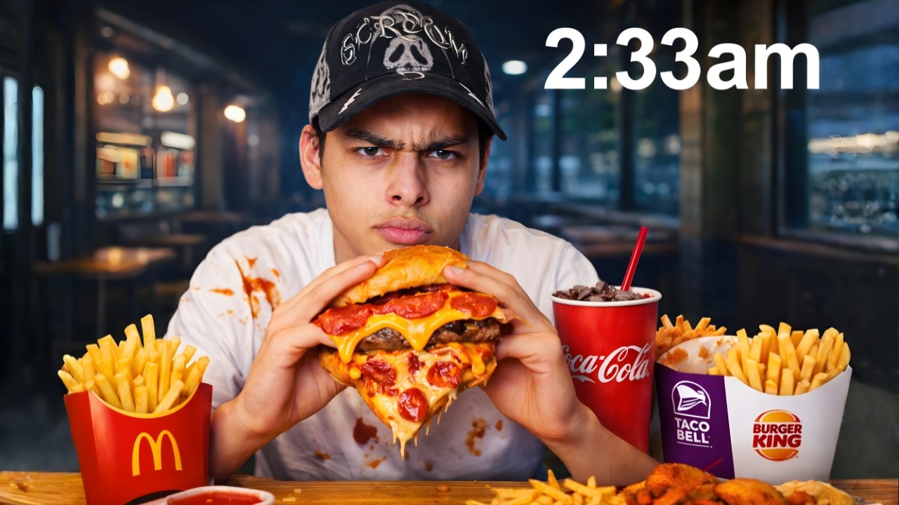 PROBANDO RESTAURANTES ABIERTOS DESPUES DE LAS 3am | LONCHE