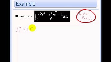 5.3 - Evaluating Definite Integrals