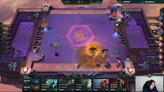 lulu vs caitlyn overtime but... | Teamfight Tactics TFT Clips