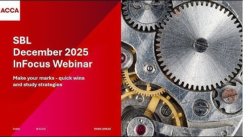 SBL InFocus (Dec 25) - Make your marks - quick wins and study strategies