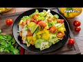 Качумбер (качамбер) – индийский рецепт салата по Аюрведе. Свежий овощной пп салат (сыроедение)