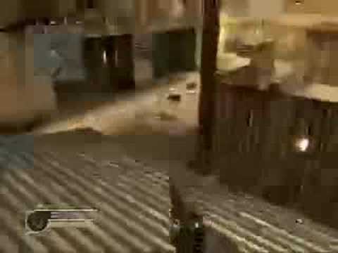 Glitch On Call Of Duty 4 (Backlot, Old School Only)