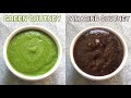 2 Essential Chaat Chutney Recipes | Green Chutney | Tamarind Chutney |