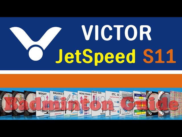 VICTOR JetSpeed S11 (Badminton Racket Analysis) - YouTube