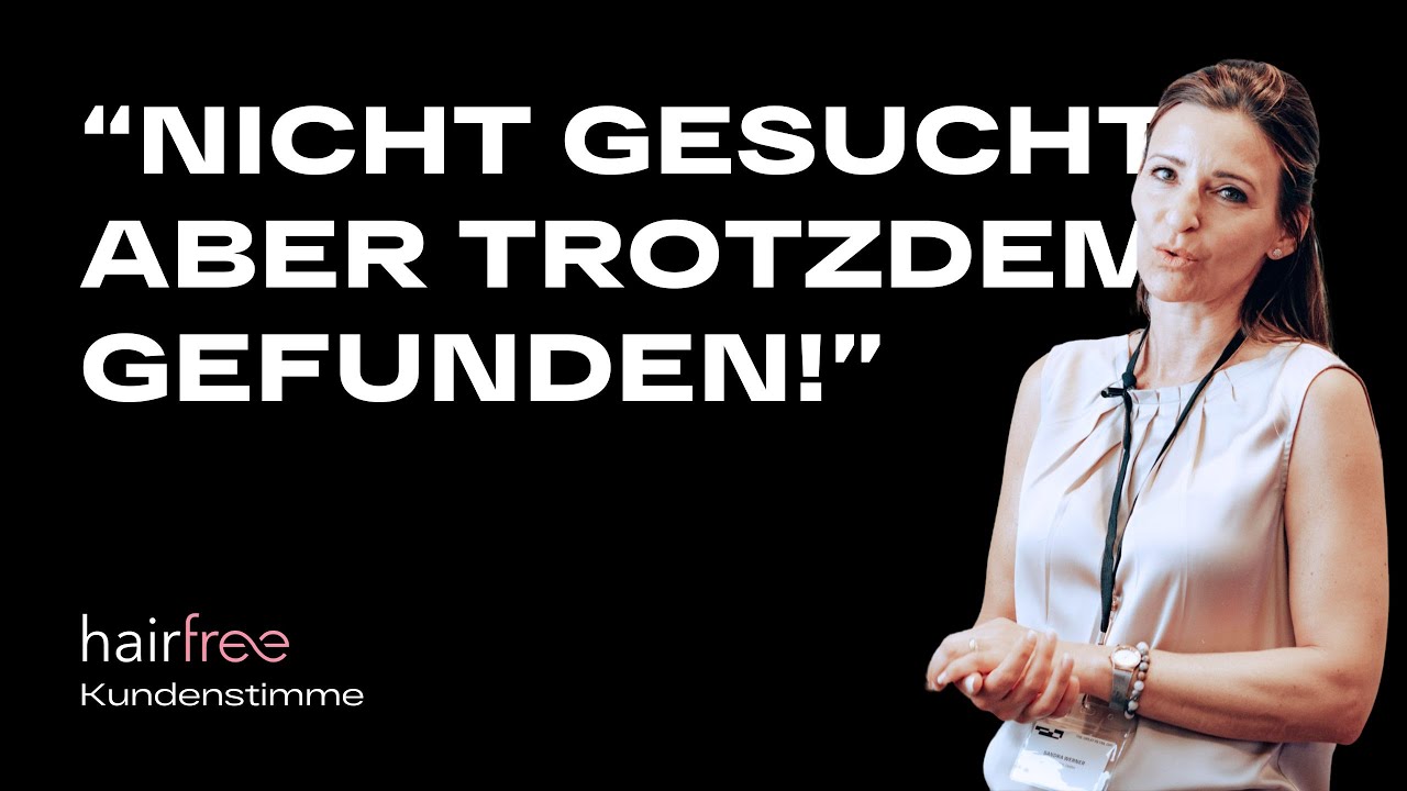 Kundenstimme Sandra Werner, hairfree