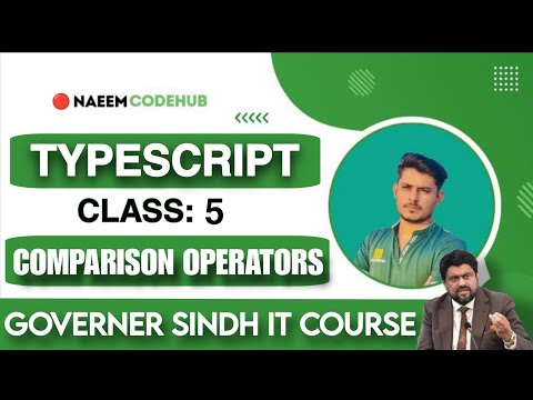 🛑 Typescript Class 5 | Comparison Operator | If else statement - YouTube