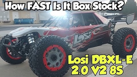 How FAST Is the Losi DBXL-E 2.0 V2 On 8S?