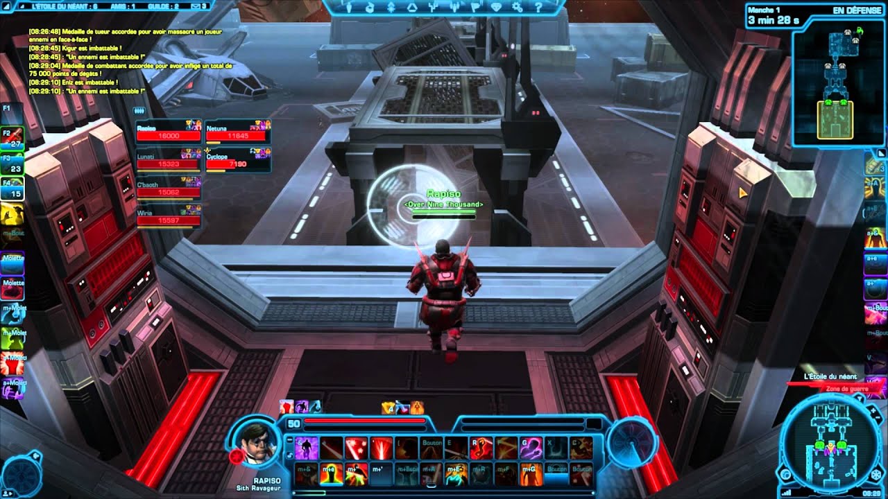 SWTOR - Ravageur Rage en BG : l'étoile du néant [1080p/Ultra] - YouTube