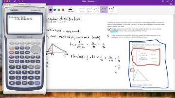Using the triangular distribution to find a probability