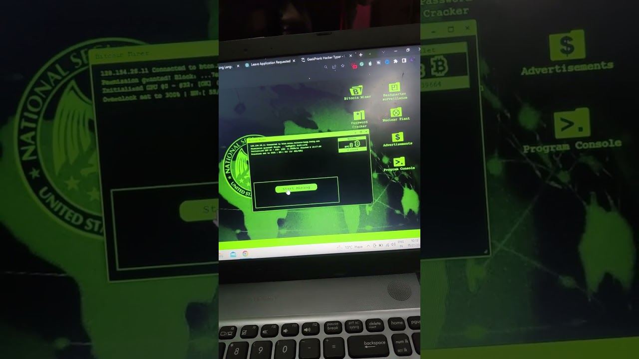 Hacker Typer - Geek Prank Hacker Simulator Online