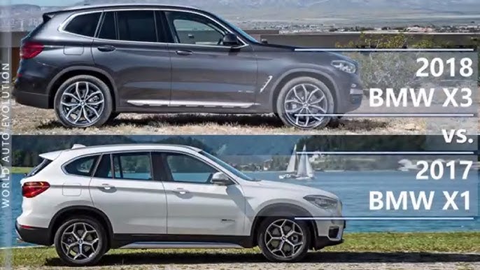 2018 BMW X1 and X3 