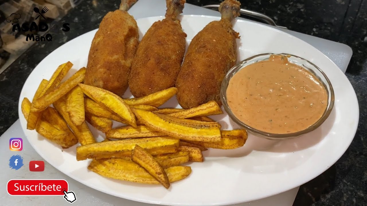 Muslos De Pollo AL ESTILO (ASADOS ManQ) FT Gladys Alcivar