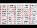 なが〜いトミカ♪【ロングトミカ】50タイプを開封していきます⭐️トラック、バス、トレーラー、建設車両など。