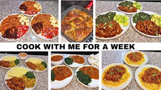 COOK WITH ME FOR A WEEK || KENYAN MEAL IDEAS || WHAT WE ATE FOR DINNER || TIFINE WISE