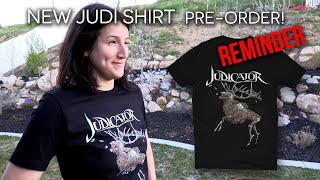 Reminder: New Judicator T-Shirt Pre-Order!