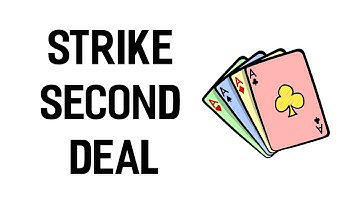 Strike Second Deal Tutorial - Sleight of Hand with Cards