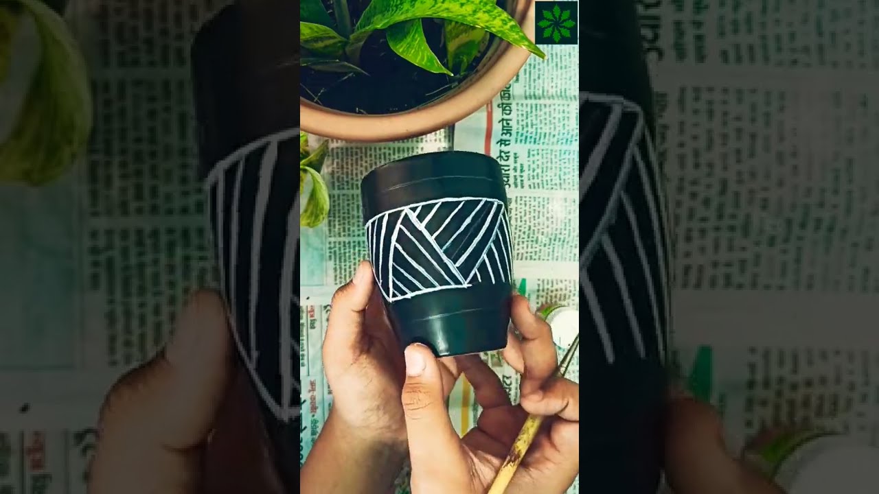 How to transform an old mug into beautiful planter 🌿🪴
