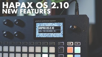 HAPAX 2.10 – NEW FEATURES