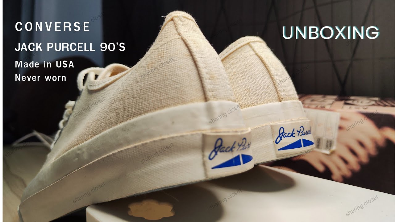 Converse Jack Purcell U.S.A. - YouTube